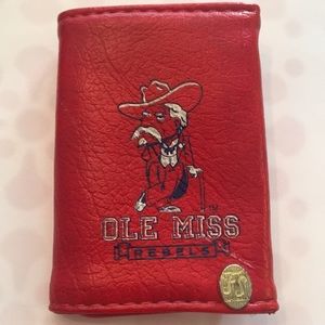 COPY - Pre-owned | vintage Ole Miss Rebels Wallet ❤️